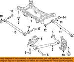 Fiat Oem 16-23 500X Suspension Components-rear Lower Arm Nut 6511781AA. Fixed Price $23.76.