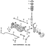 Genuine Mazda Alignment Camber / Toe Lateral Link 8AH2-32-280. Fixed Price $129.68.