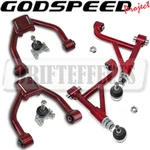 For Lexus IS300 01-05 Godspeed Adjustable Front+rear Upper Arm Kit Alignment Set. Fixed Price $467.50.