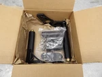 Santoro Fabworx 750-03025 SF80015 Rear Peg Frame Mount Slider M8 Softail Black. Fixed Price $199.96.