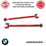 Godspeed Adjustable Rear Camber Arms W/ Spherical Bearing Fits 2003-2016 Bmw Z4. Fixed Price $168.00.