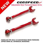 Adjustable Rear Forward Upper Arms Cadillac Cts 2014-2019 Godspeed# AK-260-B. Fixed Price $187.00.
