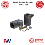Spc Performance Light Racing Rod End Receiver 1/4-12 Sqr Universal #15130. Fixed Price $110.62.