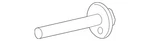 Genuine Lexus Lower Control Arm Adjust Bolt 48190-50060. Fixed Price $21.34.