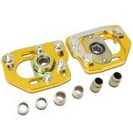 Fit 90-93 Ford Mustang Front Adjustable +/-3.0 Camber +/-2.0 Caster Plates Gold. Fixed Price $50.32.