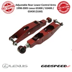Godspeed Adjustable Rear Lower Control Arms Fits 98-05 Lexus GS300, GS400, GS430. Fixed Price $270.00.