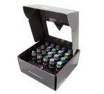 Nrg Steel Locking Neo Chrome Lug Nut W/ Dust Cap Cover M12 X 1.5 (set Of 20). Fixed Price $107.00.