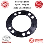 Spc Performance Toe Shim +/- 0.10 Degree Change 11-18 Toyota Sienna #71621. Fixed Price $31.77.