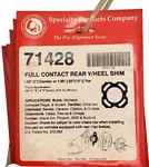 Specialty Products 71428 Alignment Shim/full Contact Rear Wheel Crdb Lot Of. Fixed Price $10.32.