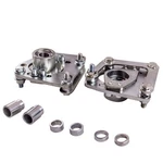 Adj. Camber Caster Plates Polished Coilover Alignment Ford Mustang 94-04. Fixed Price $53.05.