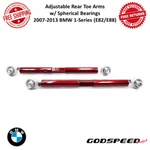 Godspeed Adjustable Rear Toe Arms W/ Spherical Bearings Fits 07-13 Bmw 1-SERIES. Fixed Price $168.00.