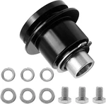 360 Steering Wheel Quick Release Disconnect Hub Kit Black With Bolts & Washer. Fixed Price $27.99.