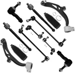 Front Lower Control Arm Ball Joint Tie Rod End 12PCS 2011-2017 Ford Explorer. Fixed Price $148.88.