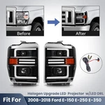 Upgrade Led Headlight 2008-2026 Ford E-150 250 350 Projector W/ Drl Pair. Fixed Price $272.99.