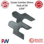 Spc Performance 1/64" Camber Shims 1/2" Opening Set Of 50 Universal #47765. Fixed Price $33.70.