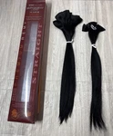 Euronext 100% Human Hair Extensions Premium Remy Straight 14 Jet Black Read. Fixed Price $30.00.