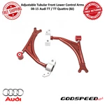 Godspeed Adj Tubular Front Lower Control Arms Fits 08-15 Audi / Quattro 8J. Fixed Price $270.00.