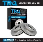Trq Front Brake Rotor Left & Right Pair Set Of Mazda 626 Ford Probe. Fixed Price $79.95.