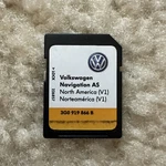 5G0 919 866 B Vw Volkswagen Golf Navigation Sd Memory Card. Fixed Price $44.10.