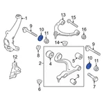 For Porsche Panamera 14-16 97034121720 Front Suspension Control Arm Bolt. Fixed Price $25.34.