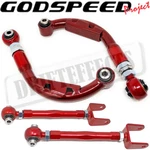 For Mazda 3 2014-19 Godspeed 4PC Adjustable Rear Camber Arm + Toe Alignment Kit. Fixed Price $280.50.