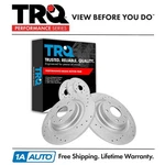 Trq Rear Brake Rotors Set For 2016-2023 Mazda CX-9. Fixed Price $114.95.