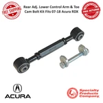 Spc Adjustable Rear Lower Control Arm & Toe Cam Bolt Kit For 2007-2018 Acura Rdx. Fixed Price $166.89.