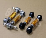 Gen 2 Gold Billet Rear Upper Adjustable Camber+ Toe Arm Kit 90-93 Acura Integra. Fixed Price $74.74.