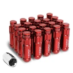 Nrg Red 20PC M12X1.25 Steel Spline Close End W/dust Cap Cover Lug Nuts+lock Key. Fixed Price $100.00.