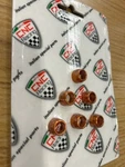 Cnc Racing Brembo Brake Valve Bleed Covers (set Of 6) Orange. Fixed Price $38.00.