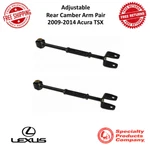 Spc Performance Adjustable Deg. Rear Camber Arm Pair Fits 2009-2014 Acura Tsx. Fixed Price $252.88.