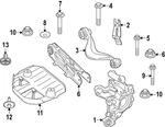 Genuine Bmw Rear Lateral Arm Washer 07-14-8-848-832. Fixed Price $22.88.