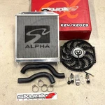 SKUNK2 Pro Driver Side Alpha Radiator Kit For Honda Civic Acura Integra K24 Swap. Fixed Price $389.95.