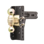 Husky Towing 2.5" Dual-ball Adjustable 6" Drop Trailer Hitch Mount 33254. Fixed Price $284.27.