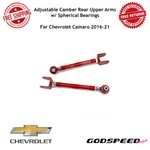 Godspeed Adj Camber Rear Upper Arms Spherical Bearings For Camaro 2016-2021. Fixed Price $168.00.