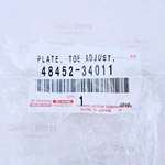 Toyota Oem Toe Adjust Plate 4845234011 48452-34011. Fixed Price $10.16.