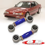 Blue Adjustable Rear Toe Arms Kit + Poly Bushing For 1988-2000 Civic Ef Eg Ek Ej. Fixed Price $39.00.