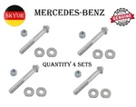 Front Camber Alignment Eccentric Bolt Kit Set Of X4 For Mercedes W216 W221 W212. Fixed Price $193.33.