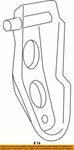 48617-50050 Toyota Plate, Arm Attachment, Inner Lh NO.2 4861750050, New Genuine. Fixed Price $36.43.
