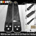 Emusa Black Rear Lower Control Arms For 02-05 Honda Civic Si Hatchback 3D. Fixed Price $75.99.
