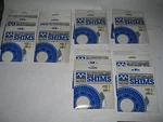 Lot Of 18 New Moog K995-1/2/3/4/5/6 Rear Alignment Shim Grey. Fixed Price $79.88.