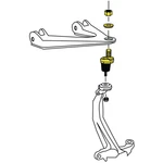 Moog K7451 Ball Joint Front Upper For 95-06 Breeze Cirrus Sebring Stratus. Fixed Price $90.54.