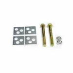 Global West LOC2 Eccentric Lock Out Kit Two Bolts/nuts Four Plates. Fixed Price $84.04.