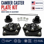 Maximum Motorsports Black Caster Camber Plates Mustang 1994-2004. Fixed Price $229.97.