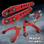 1996-2000 Honda Civic Ek Front Rear Camber Kit + Lower Control Arm Red. Fixed Price $158.64.