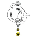 Moog K3159 Caster/camber Adjusting Bushing Front For Select 84-89 Jeep Models. Fixed Price $30.99.