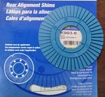 Moog Rear Alignment Shim Pn# K993-6. Fixed Price $12.62.