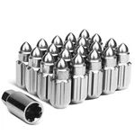 Nrg LN-LS510SL-21 20PCS 50MM Bullet Shaped Close-end Lug Nut W/adapter M12X1.25. Fixed Price $66.67.