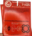 Specialty Products 71425 Alignment Shim/ Full Contact Rear Wheel Crdb Lot Of. Fixed Price $9.52.