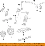Gm Oem 09-24 Ats Rear Suspension Components-link Rod 20755795. Fixed Price $69.24.